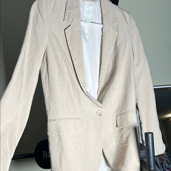 H&M Light Beige Blazer - Picture 4 of 8